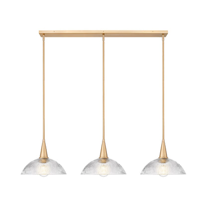 Lunelle Linear Chandelier in Detail.