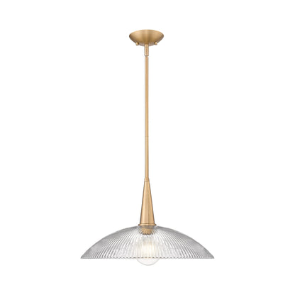 Lunelle Pendant Light in Modern Gold (18-Inch).