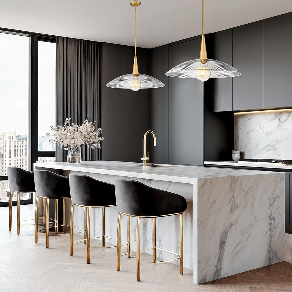 Lunelle Pendant Light in kitchen.