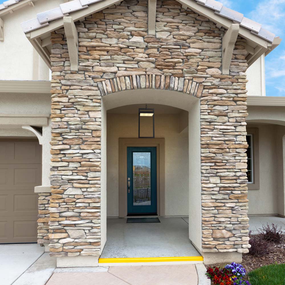 Luttrel Outdoor LED Pendant Light in Outside Area.