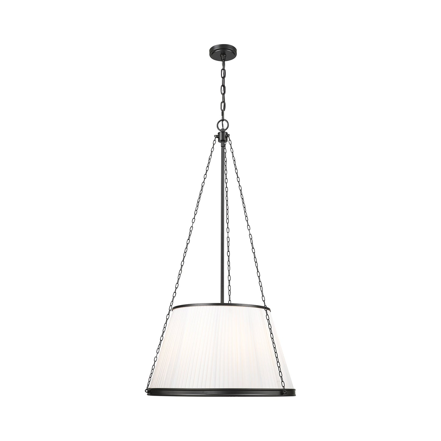 Madeline Pendant Light in Matte Black (6-Light).