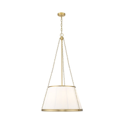 Madeline Pendant Light in Modern Gold (6-Light).