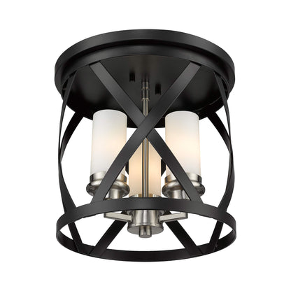 Malcalester Flush Mount Ceiling Light in Detail.