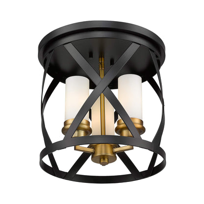 Malcalester Flush Mount Ceiling Light in Detail.