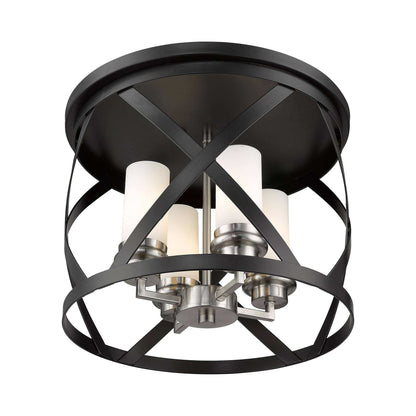 Malcalester Flush Mount Ceiling Light in Detail.