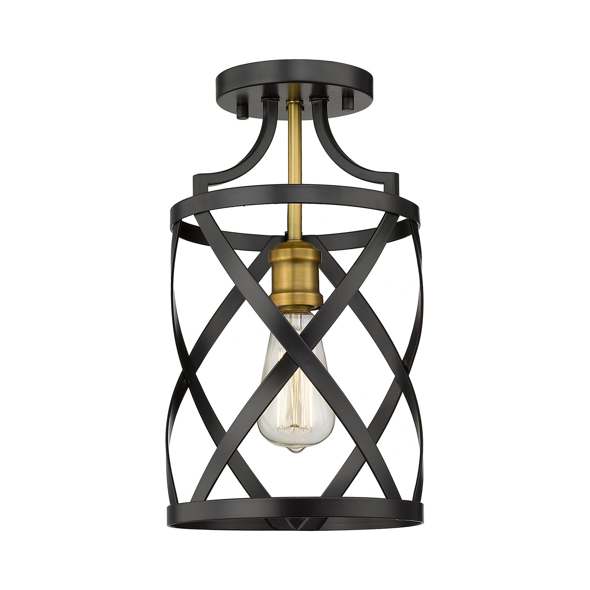 Malcalester Semi Flush Mount Ceiling Light.