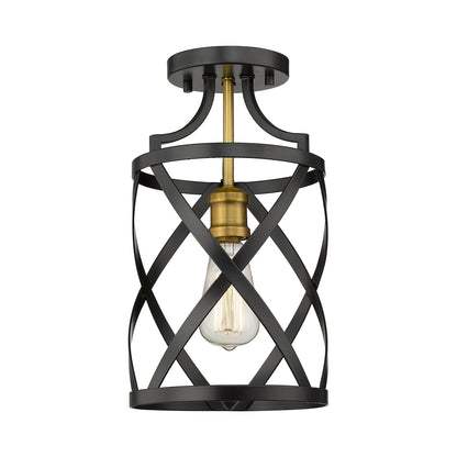 Malcalester Semi Flush Mount Ceiling Light.