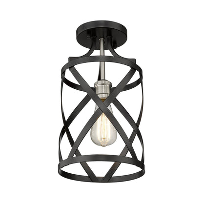 Malcalester Semi Flush Mount Ceiling Light in Detail.