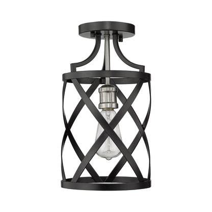 Malcalester Semi Flush Mount Ceiling Light in Detail.