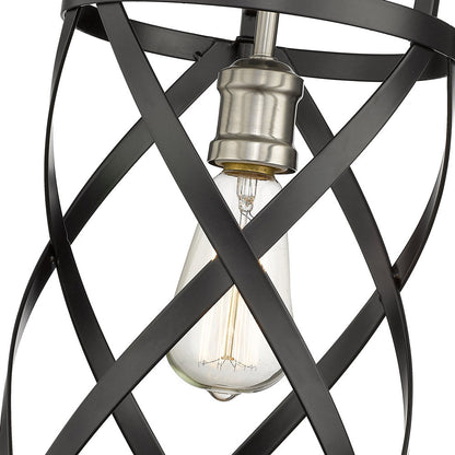 Malcalester Semi Flush Mount Ceiling Light in Detail.