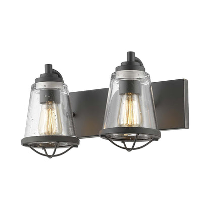 Mariner Bath Vanity Light in Bronze (2-Light).