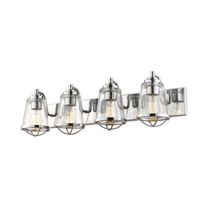 Mariner Bath Vanity Light in Chrome (4-Light).