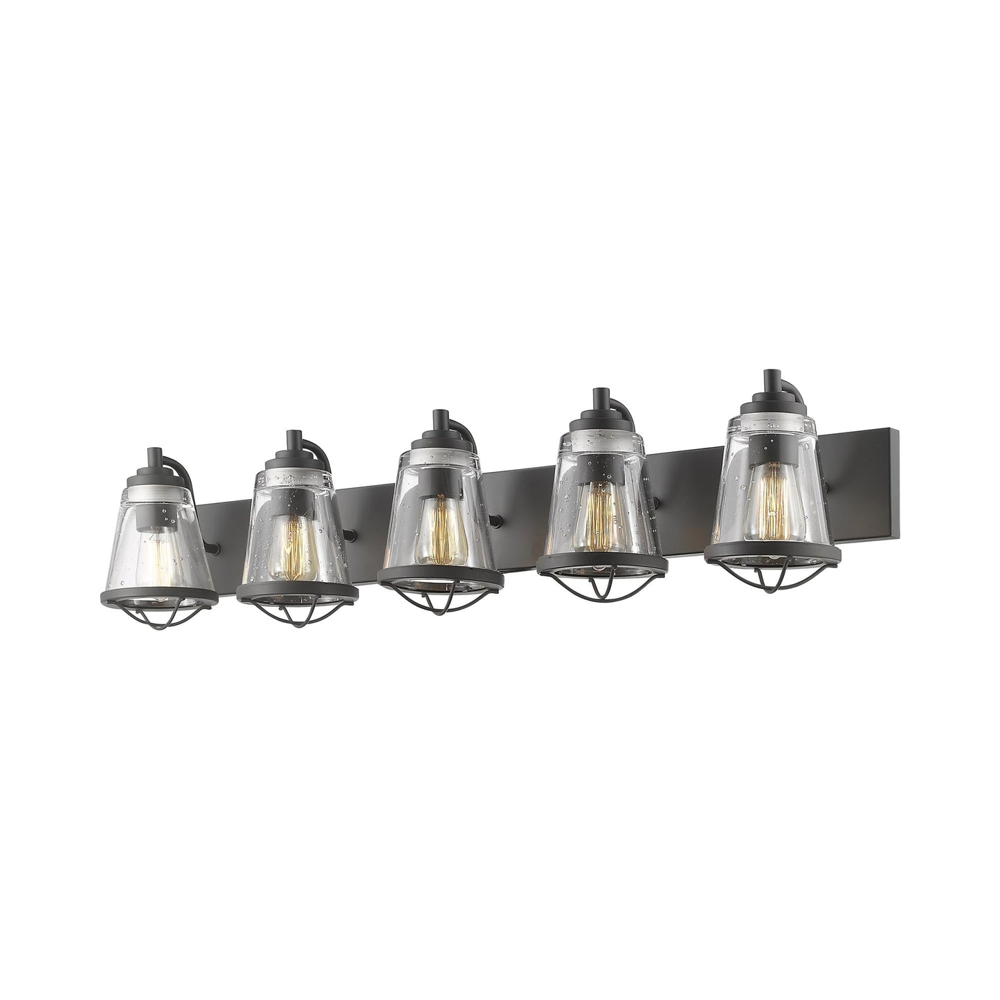 Mariner Bath Vanity Light in Bronze (5-Light).