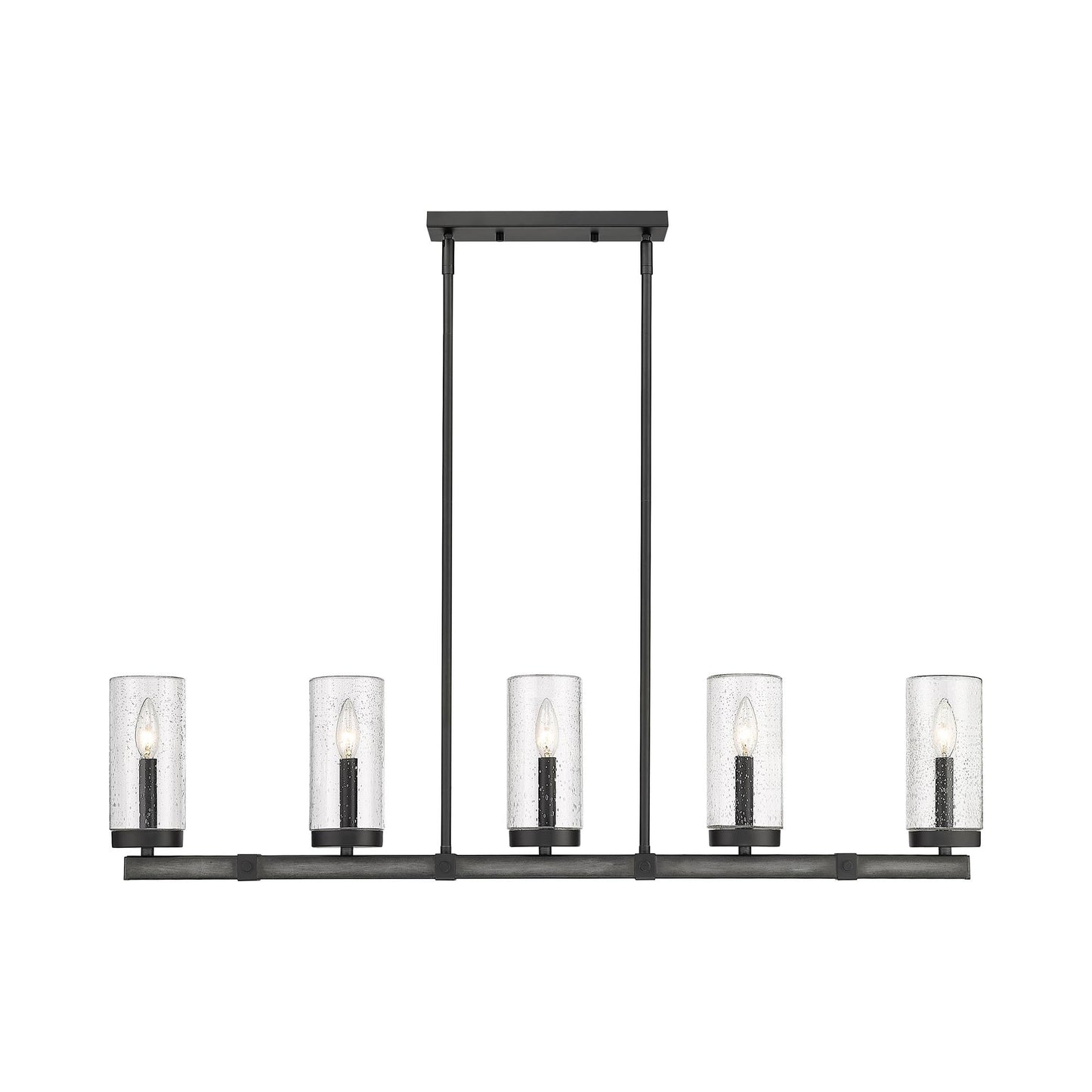 Marlow Outdoor Linear Chandelier.