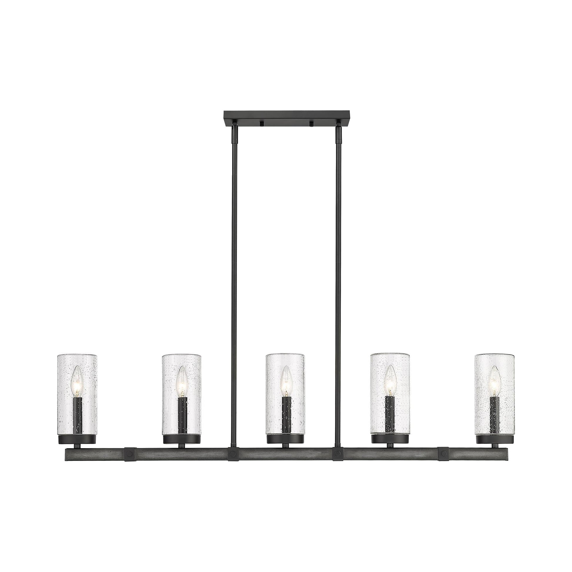 Marlow Outdoor Linear Chandelier.