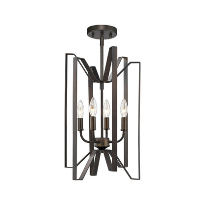 Marsala Chandelier in Detail.
