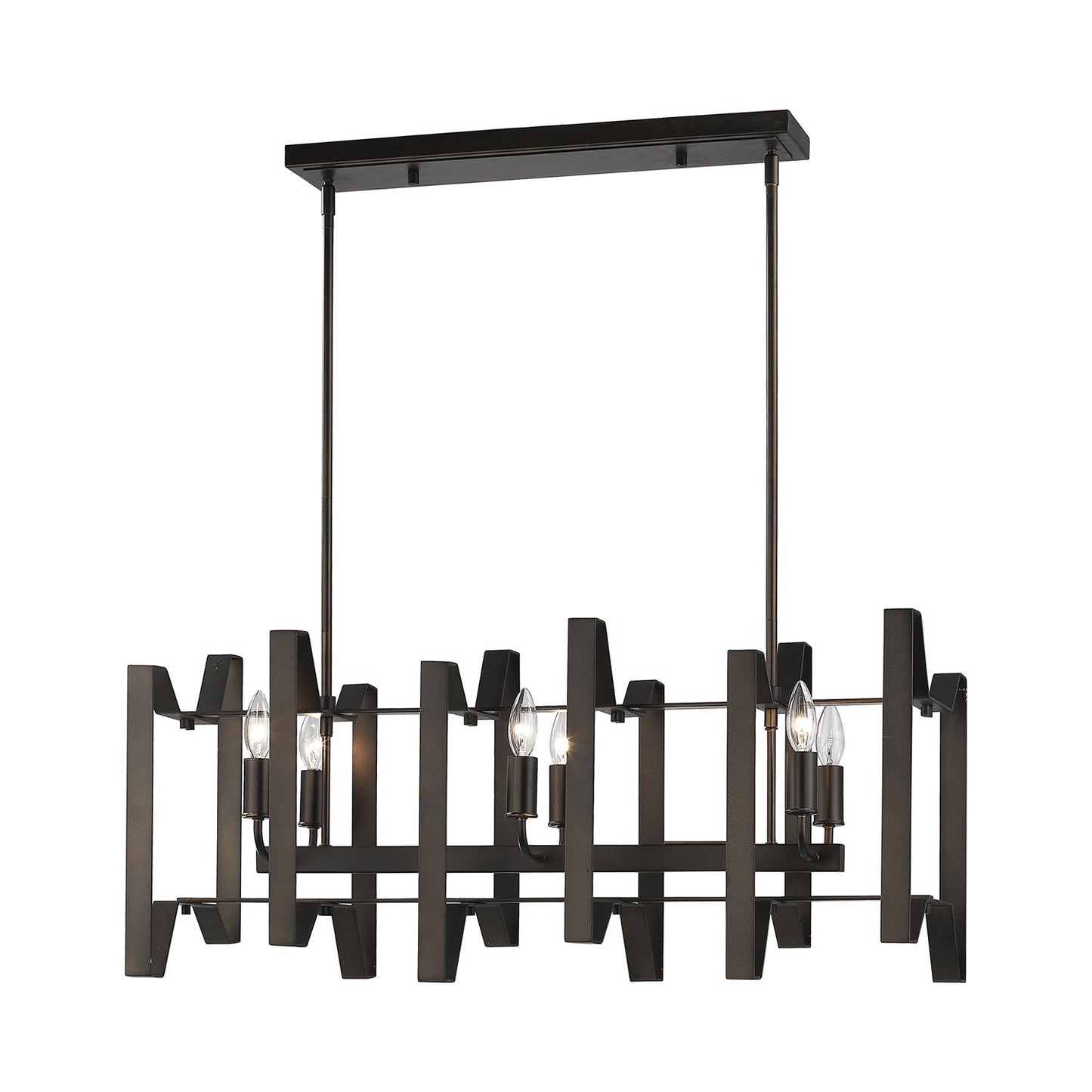 Marsala Linear Chandelier (6-Light).