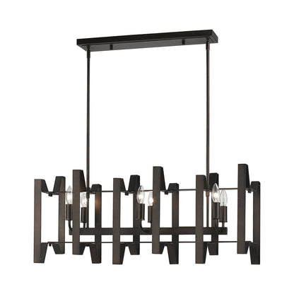 Marsala Linear Chandelier (6-Light).