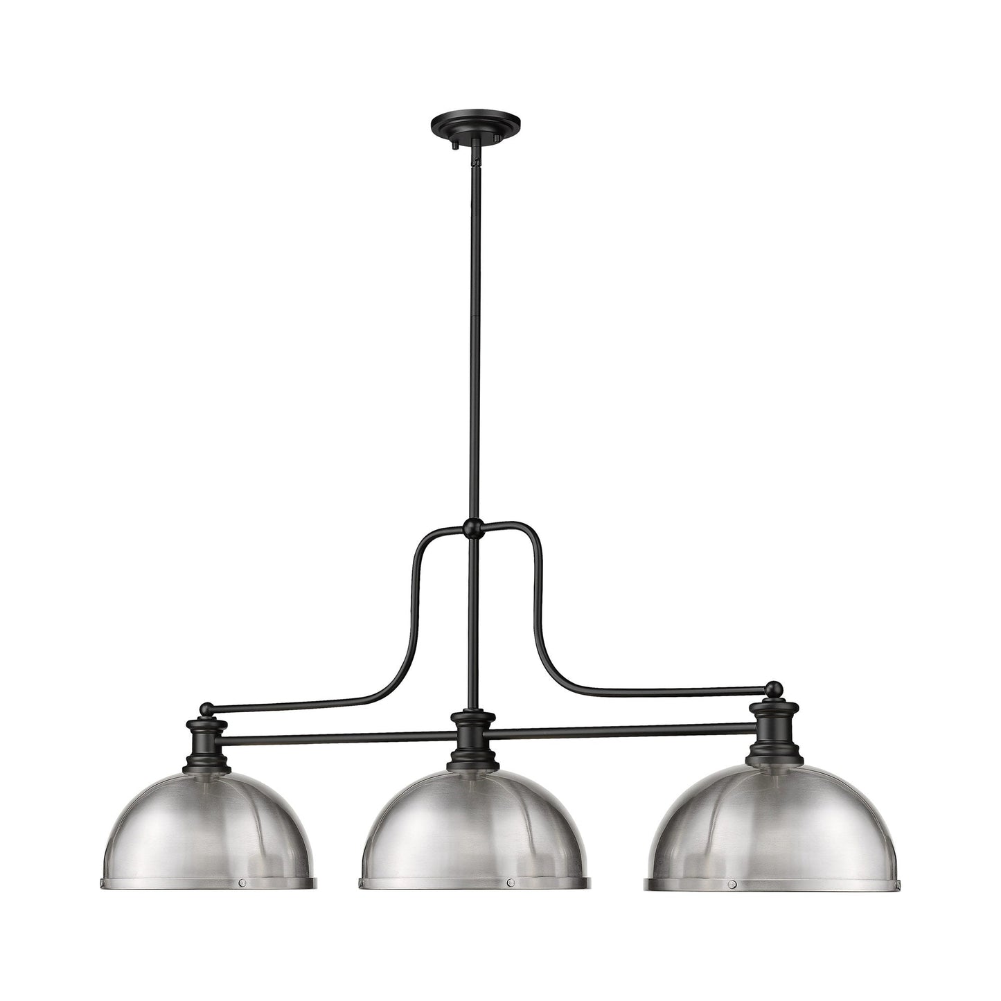Melange Dome Billiard Pendant Light.