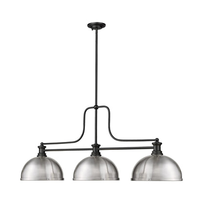 Melange Dome Billiard Pendant Light.