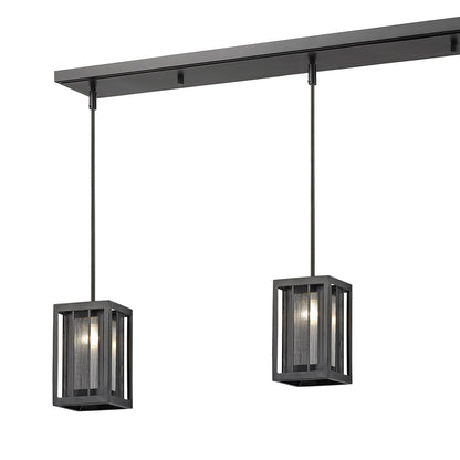Meridional Linear Chandelier in Detail.
