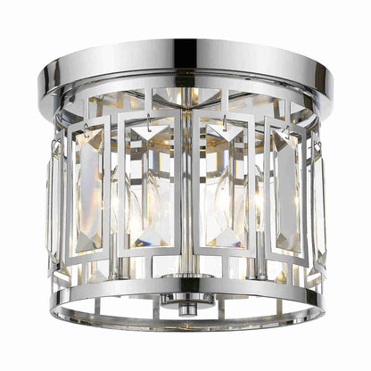 Mersesse Round Flush Mount Ceiling Light in Detail.