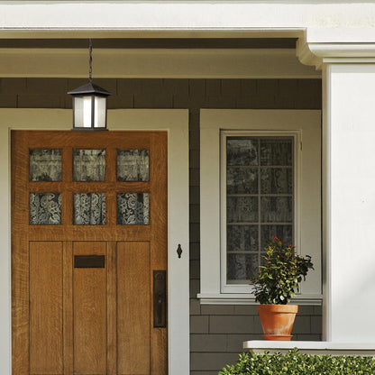 Mesa Outdoor Pendant Light in Outside Area.
