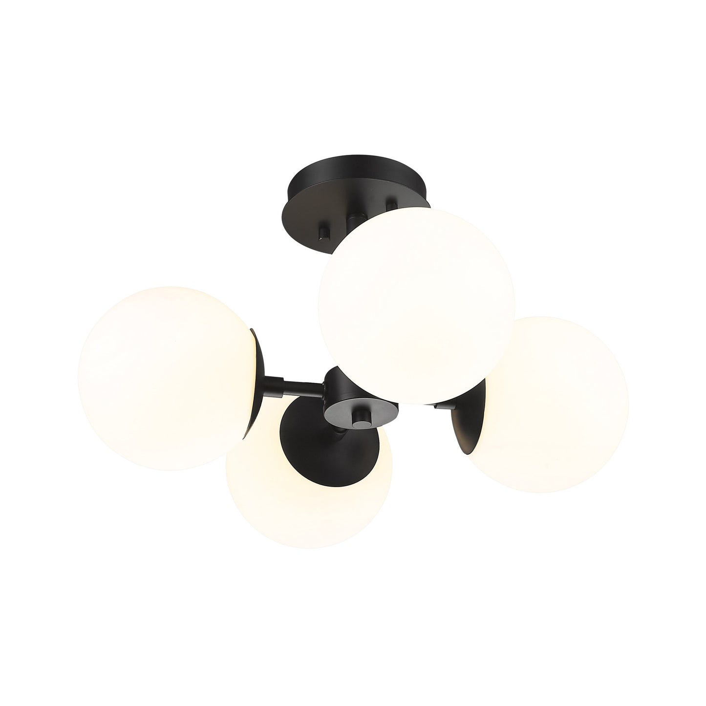 Midnetic Semi Flush Mount Ceiling Light in Detail.