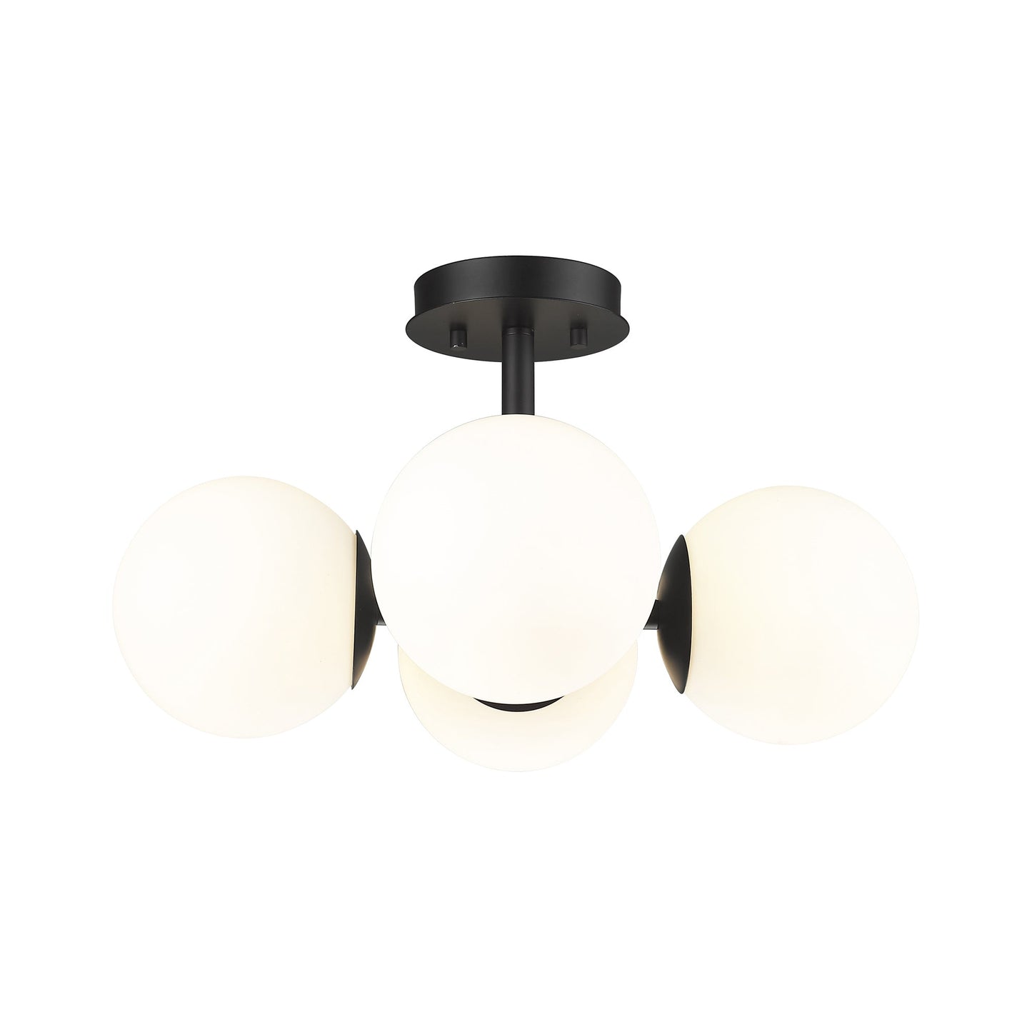 Midnetic Semi Flush Mount Ceiling Light in Detail.
