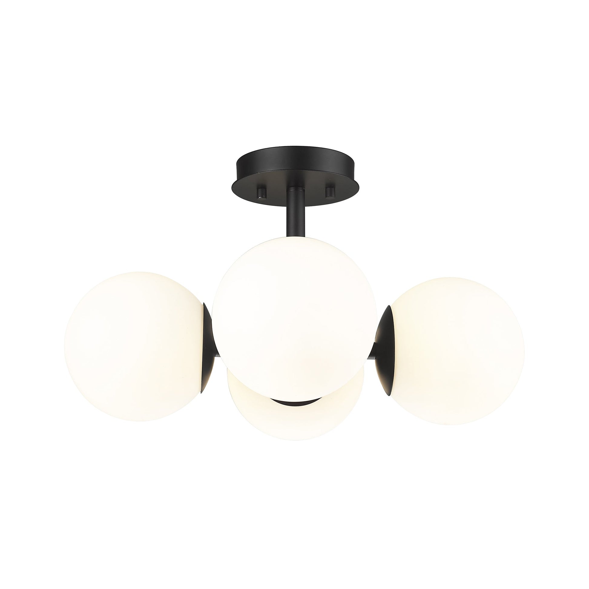 Midnetic Semi Flush Mount Ceiling Light in Detail.