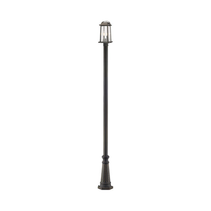 Millworks 519P Outdoor Post Light in Oil Rubbed Bronze.