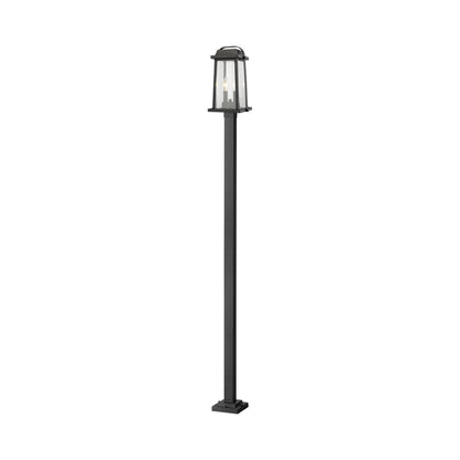 Millworks 536P Outdoor Post Light in Black.