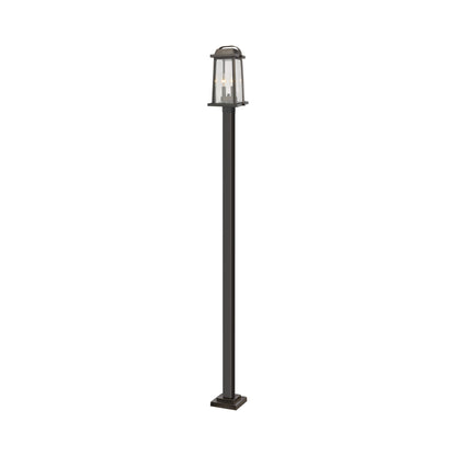 Millworks 536P Outdoor Post Light in Oil Rubbed Bronze.