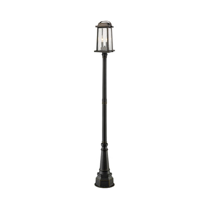 Millworks 564P Outdoor Post Light in Oil Rubbed Bronze.