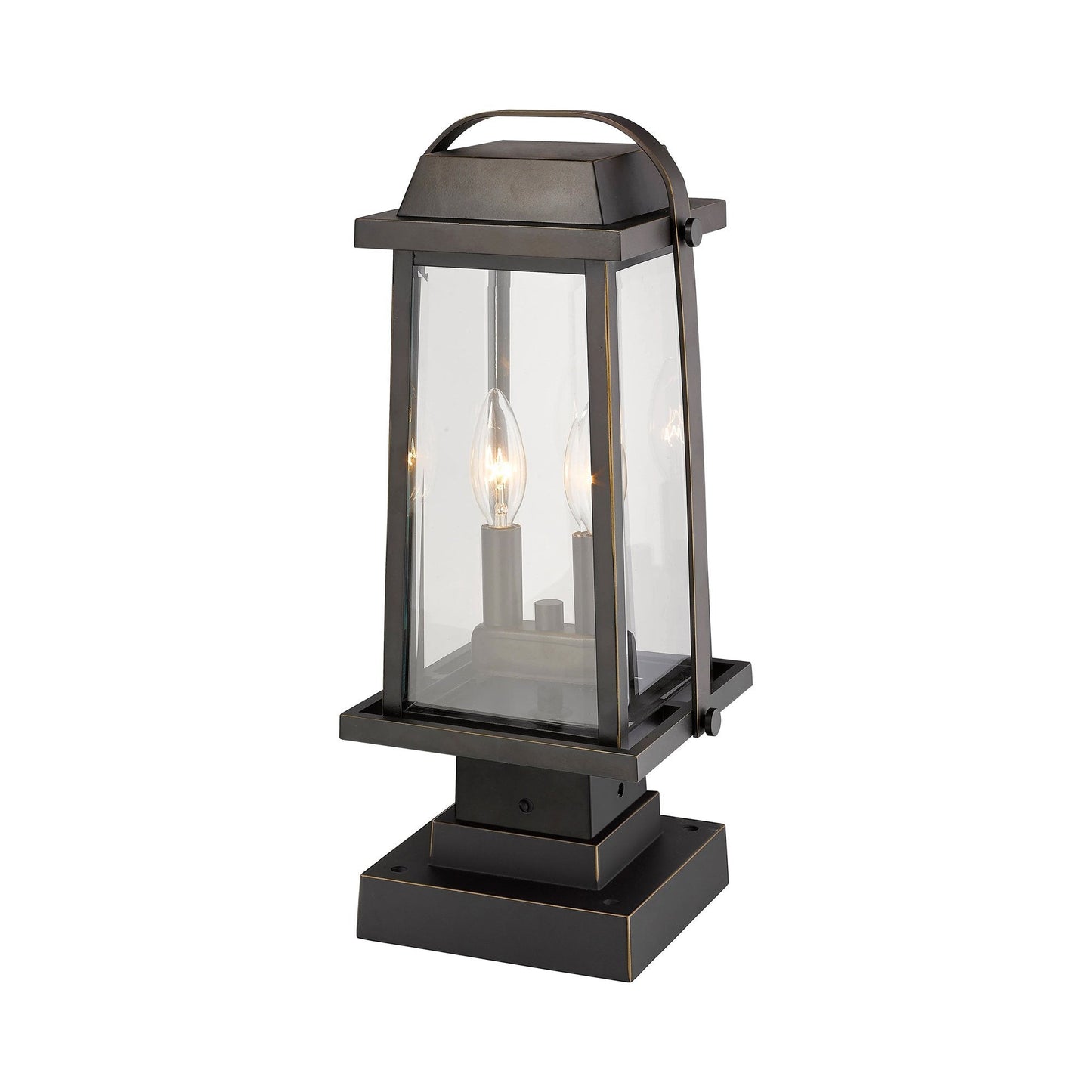 Millworks 574S Outdoor Pier Mount Light in Detail.