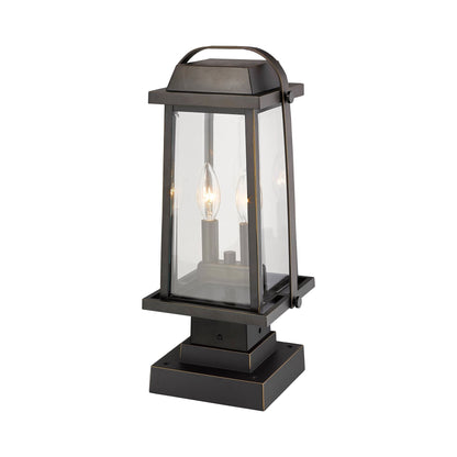 Millworks 574S Outdoor Pier Mount Light in Detail.