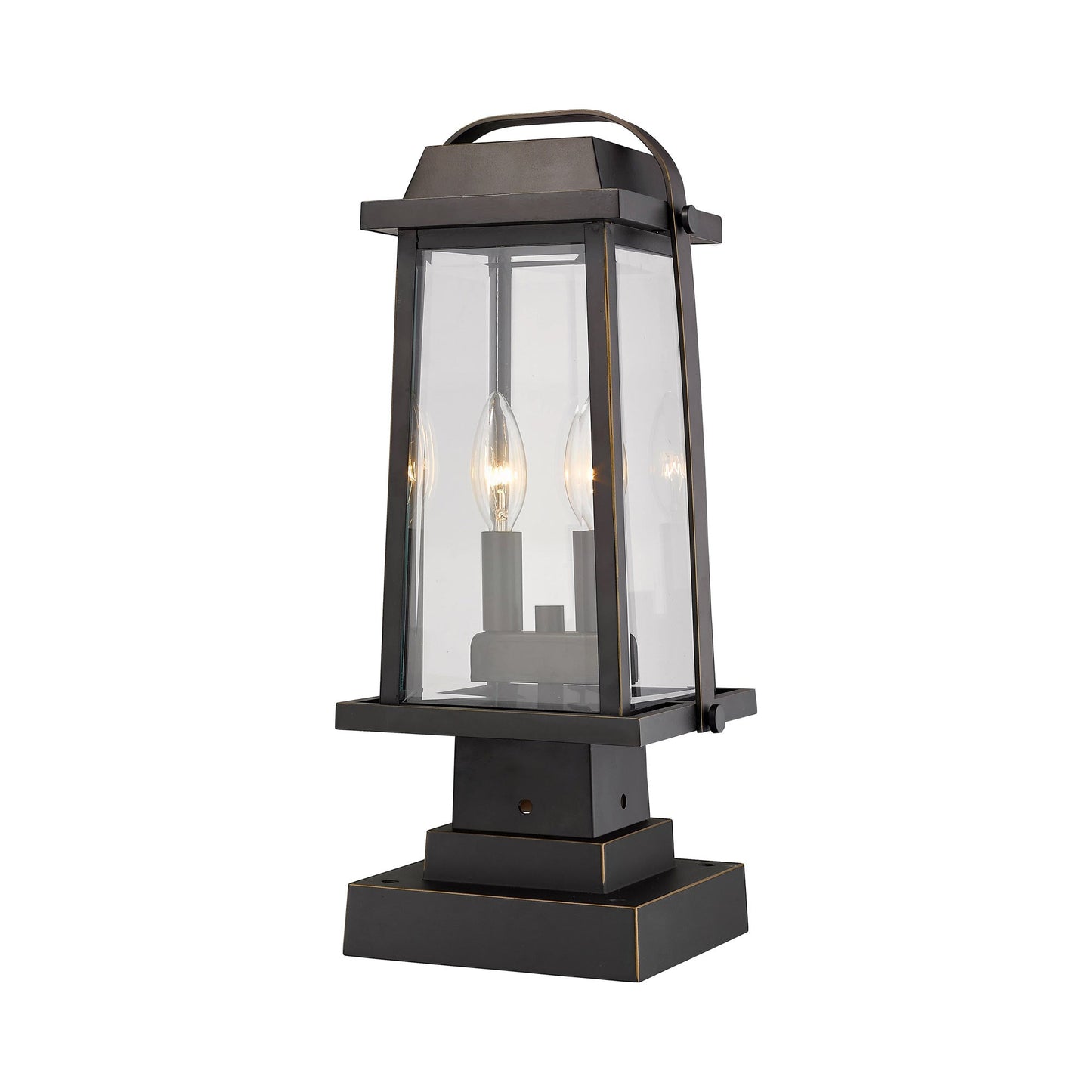 Millworks 574S Outdoor Pier Mount Light in Detail.