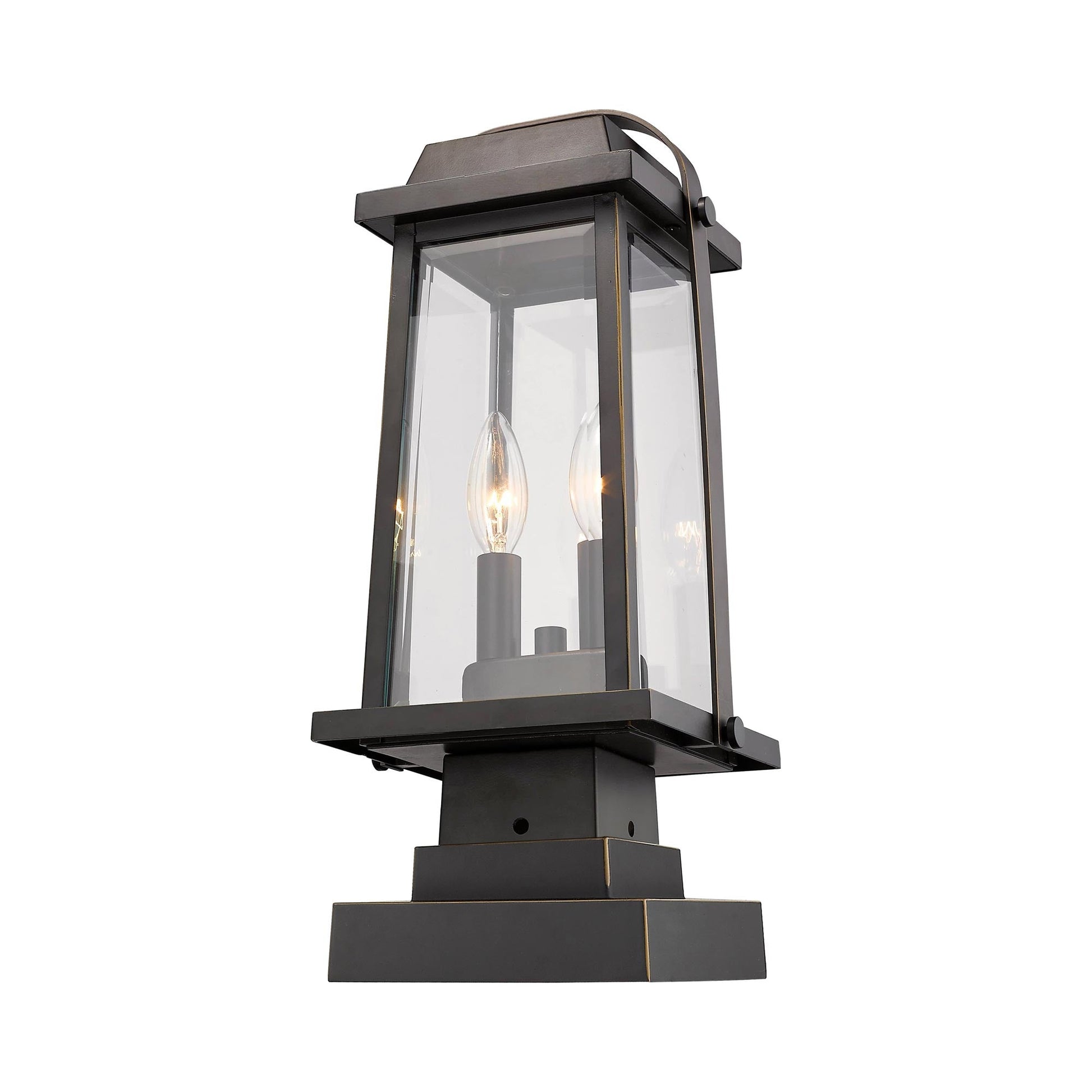Millworks 574S Outdoor Pier Mount Light in Detail.