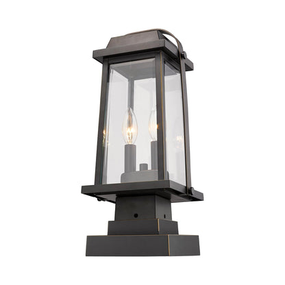 Millworks 574S Outdoor Pier Mount Light in Detail.