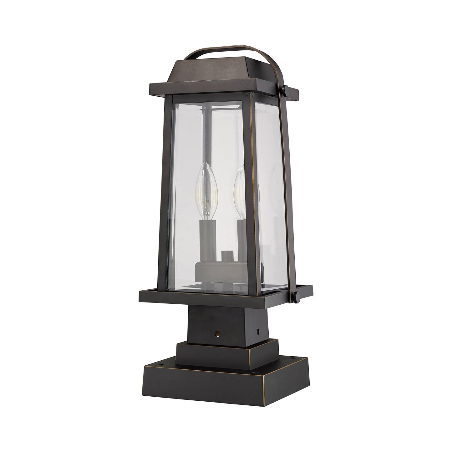 Millworks 574S Outdoor Pier Mount Light in Detail.