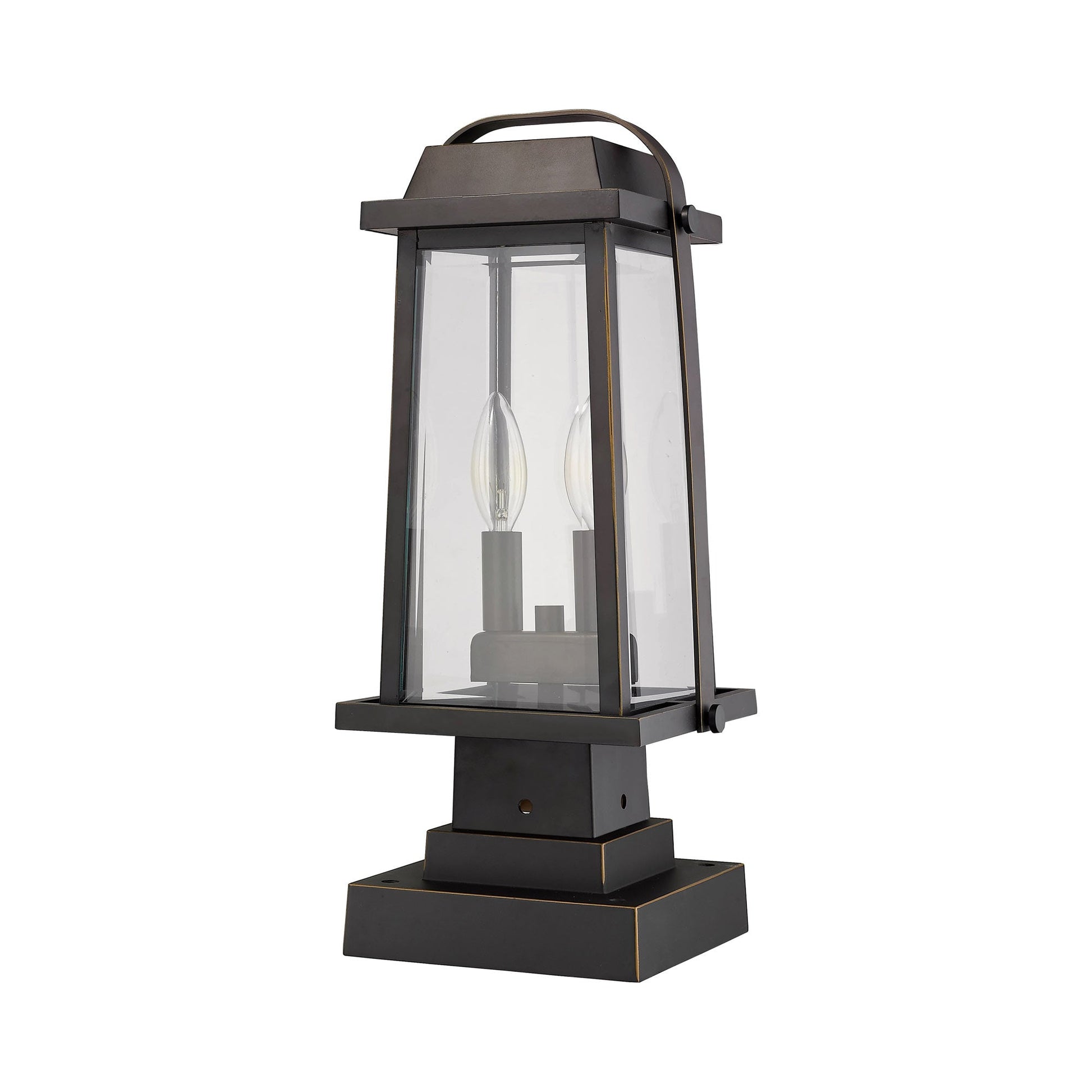 Millworks 574S Outdoor Pier Mount Light in Detail.
