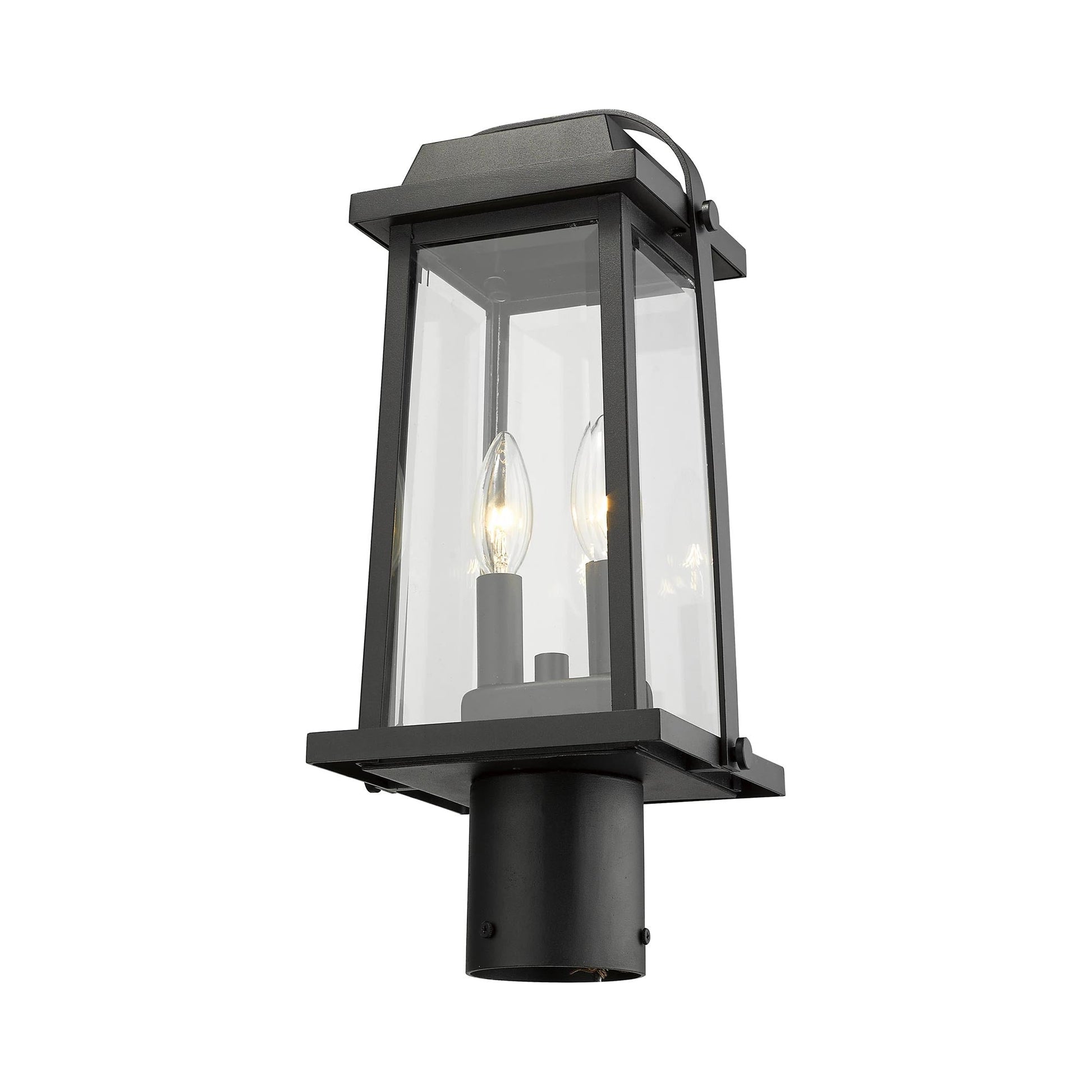 Millworks Outdoor Post Light in Detail.