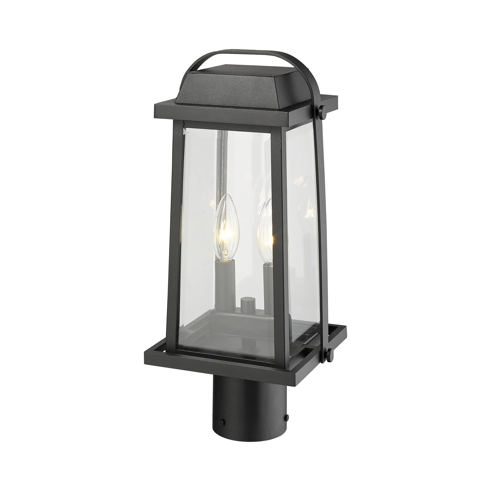 Millworks Outdoor Post Light in Detail.