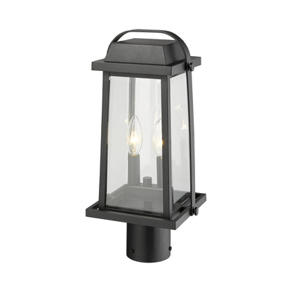 Millworks Outdoor Post Light in Detail.