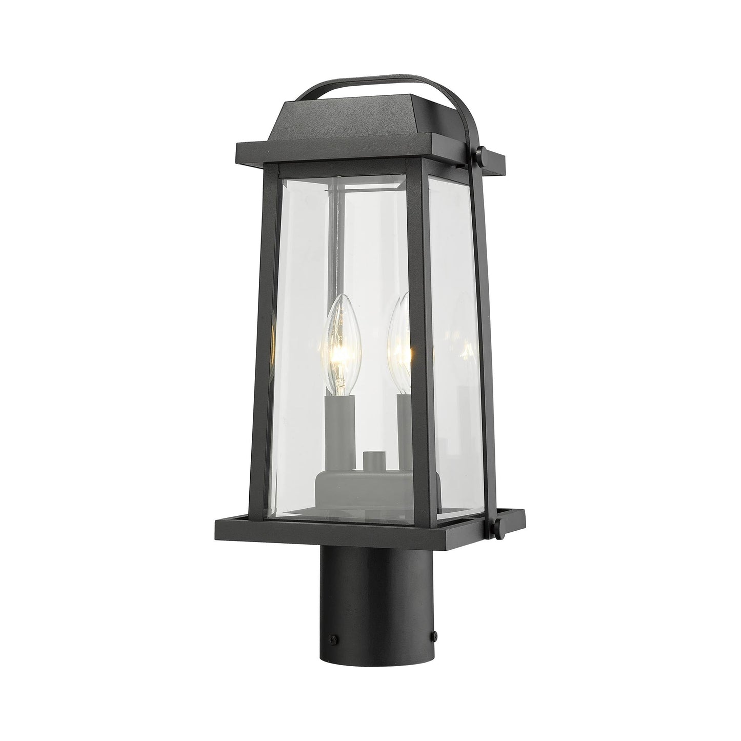 Millworks Outdoor Post Light in Detail.