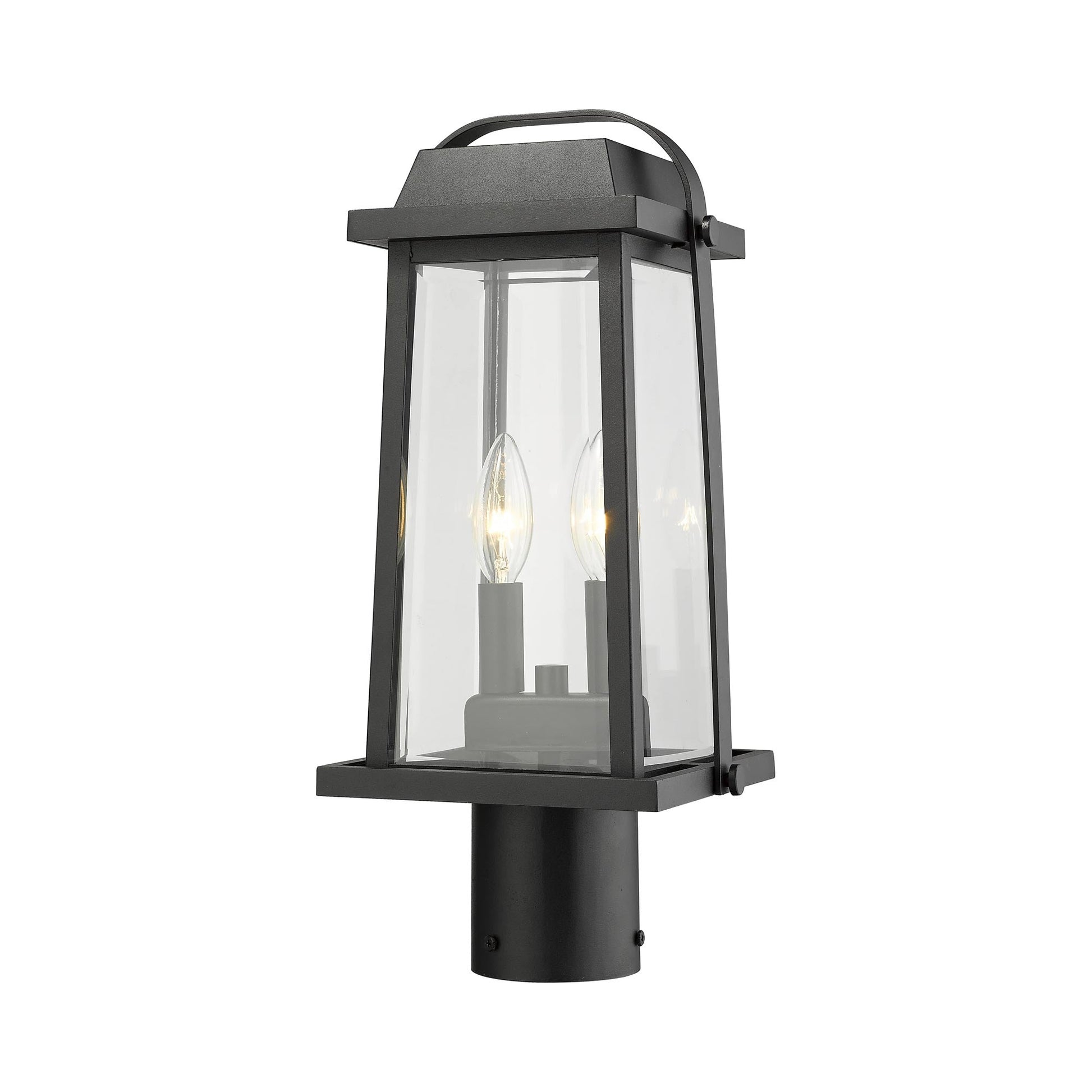 Millworks Outdoor Post Light in Detail.