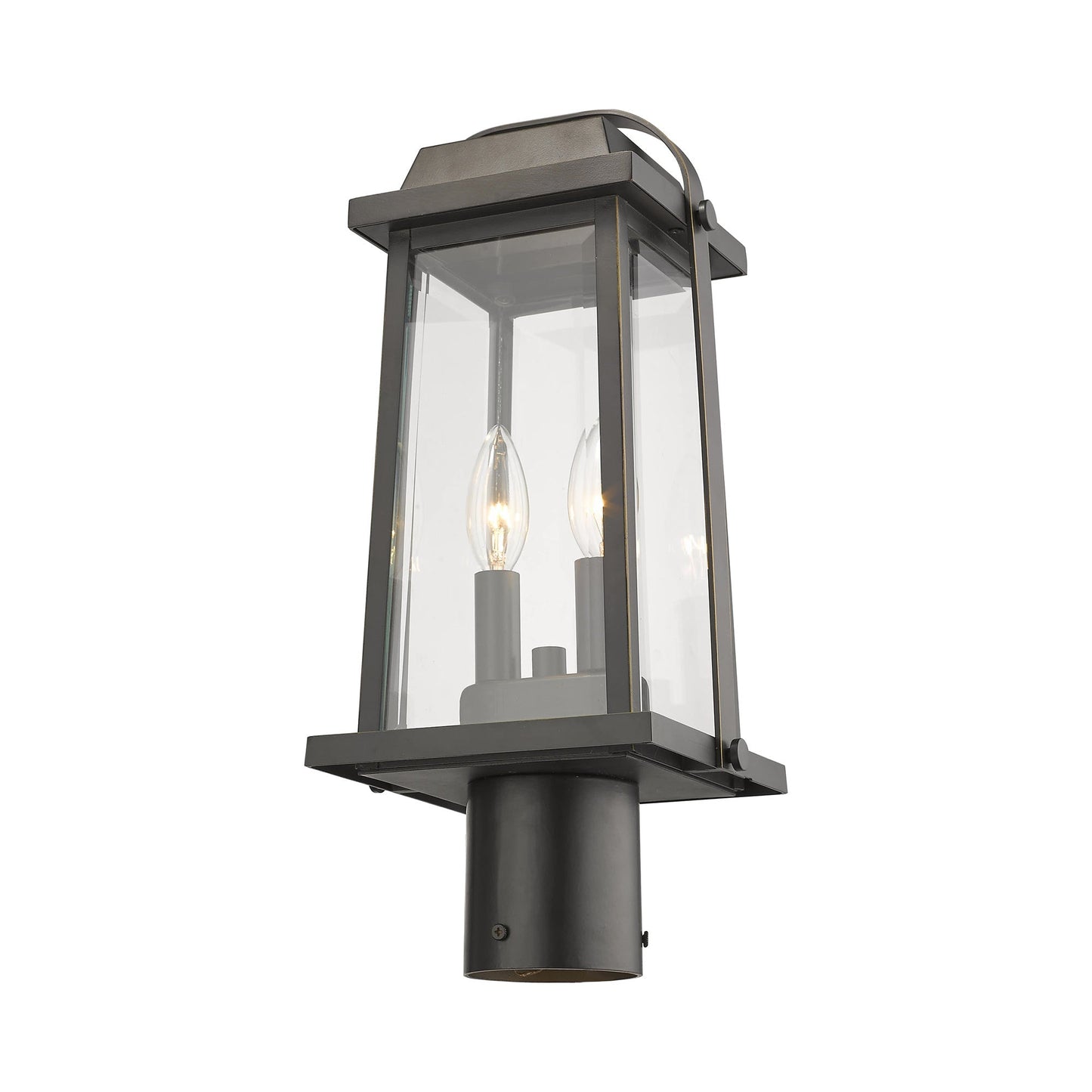 Millworks Outdoor Post Light in Detail.