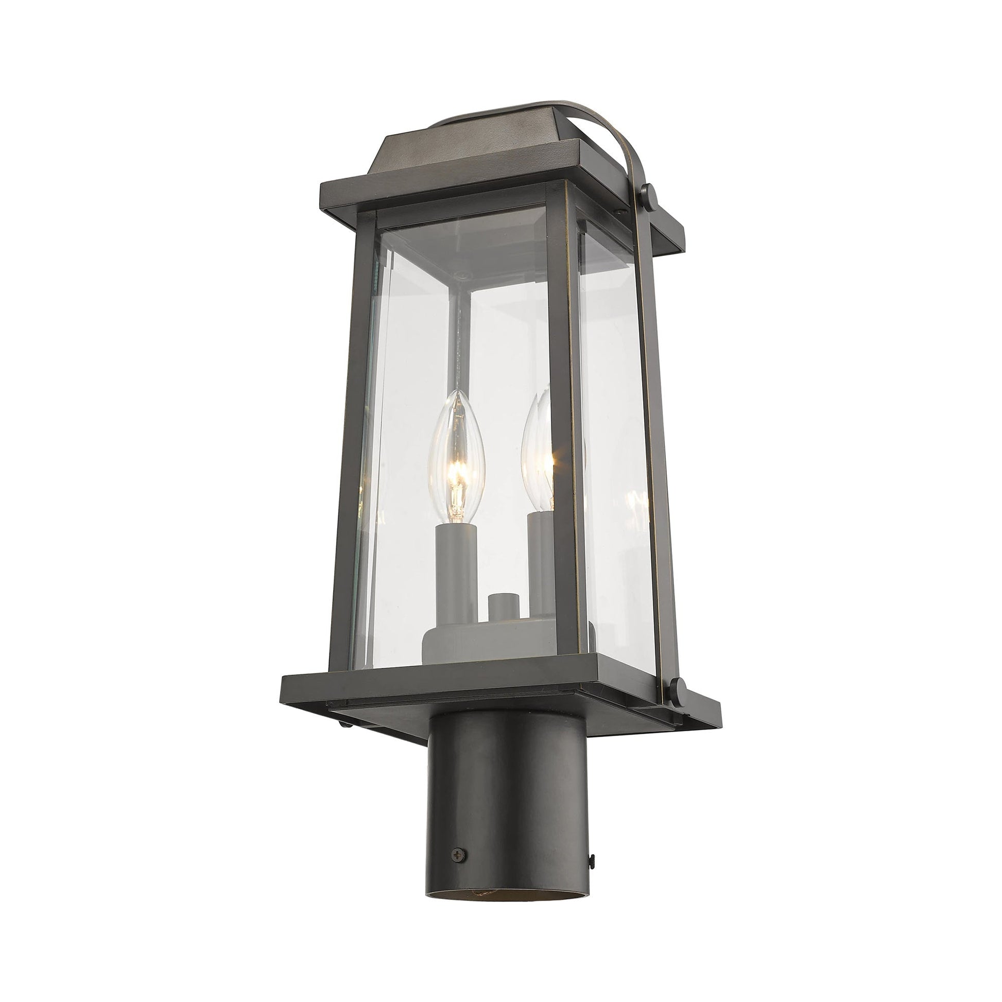 Millworks Outdoor Post Light in Detail.