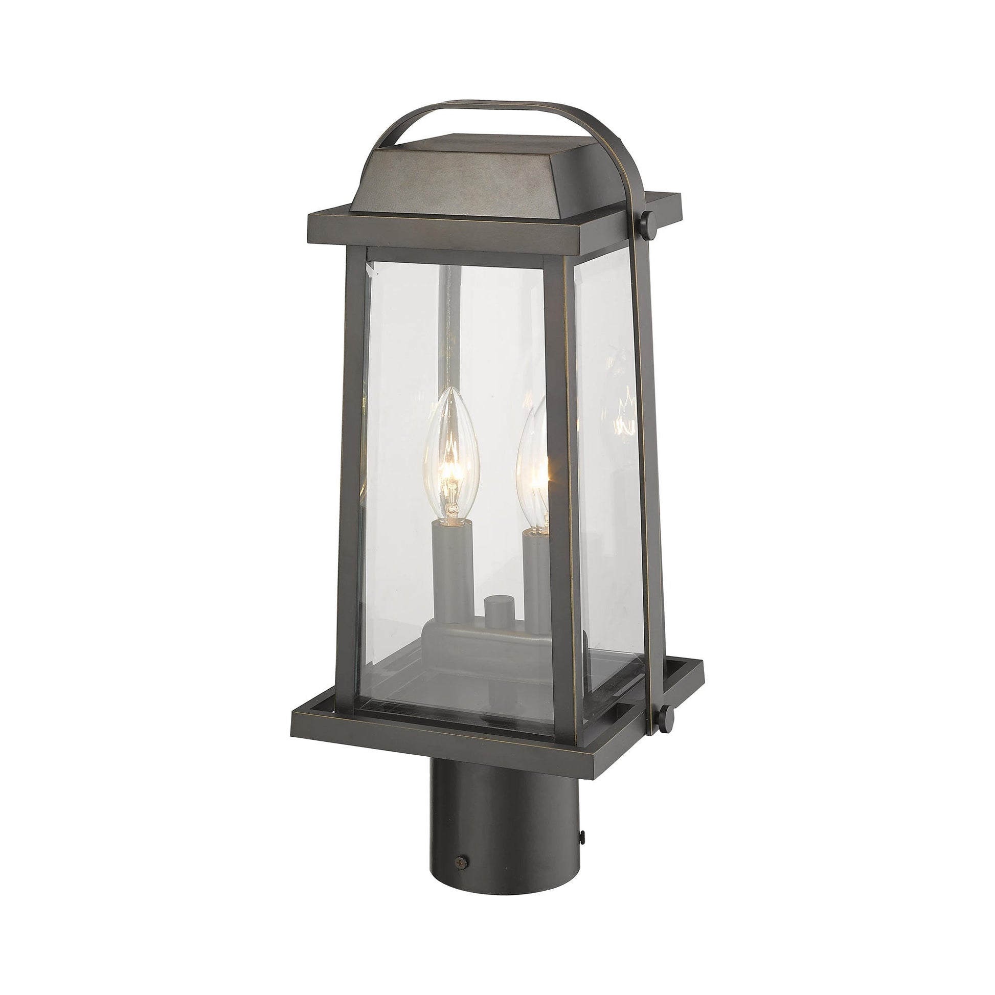 Millworks Outdoor Post Light in Detail.