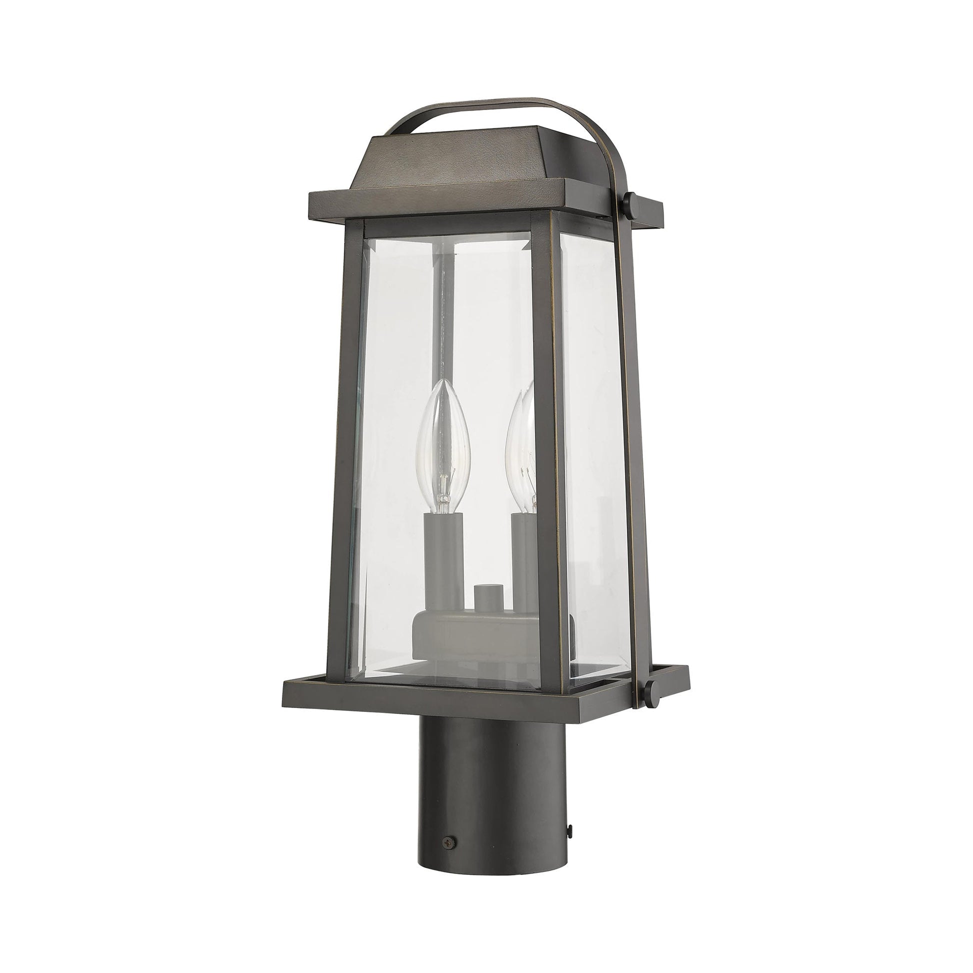 Millworks Outdoor Post Light in Detail.